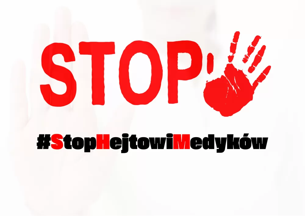 #StopHejtowiMedyków - nie zgadzamy się na publiczny lincz, przemoc i hejt!