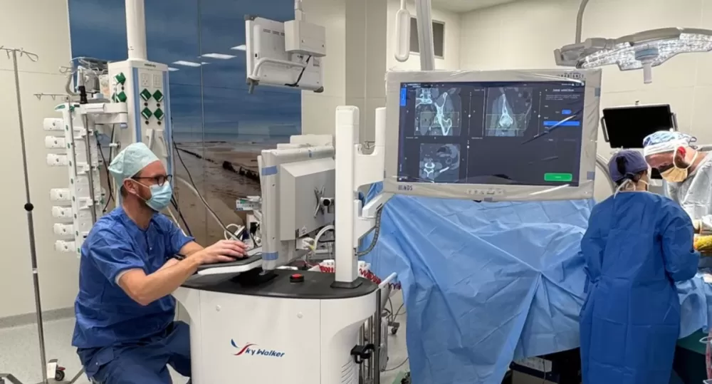 Wejherowski szpital pierwszy w kraju z nowym robotem ortopedycznym