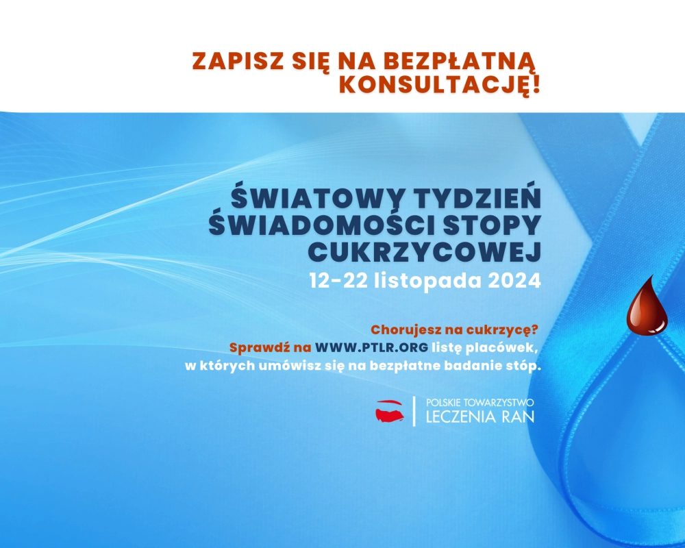 Tydzień Świadomości Stopy Cukrzycowej 2024 - Bezpłatne Badania Stóp dla Pacjentów