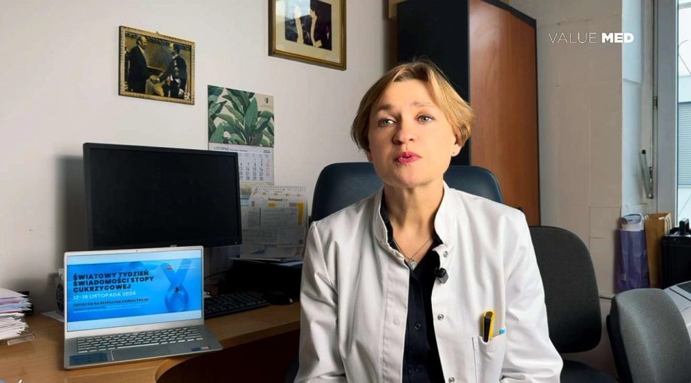 dr n. med. Beata Mrozikiewicz-Rakowska o Tygodniu Świadomości Stopy Cukrzycowej